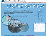 Testing Services Site